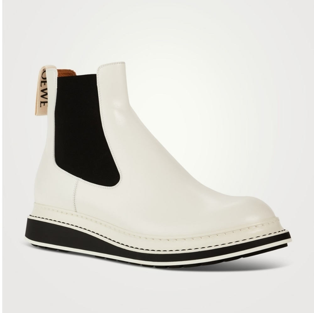LOEWE Calfskin Chelsea Boots